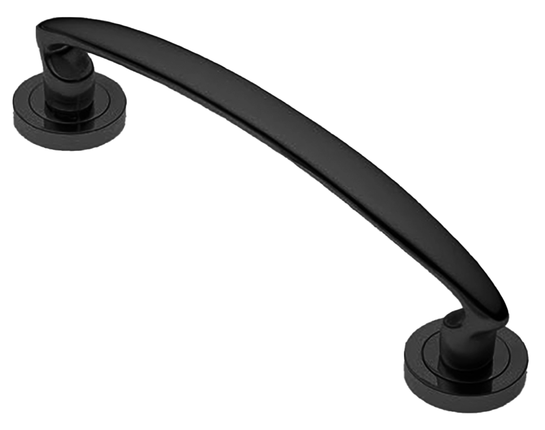 Ручка-скоба FLAMINGO PH NERO, цвет - черный фото 1 Ручка-скоба FLAMINGO PH NERO, цвет - черный фото купить Казань