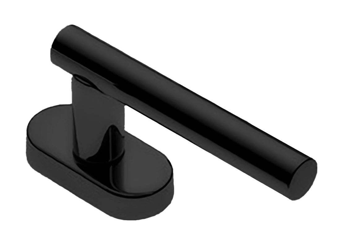 Ручка оконная CALLA W1 NERO, цвет - черный фото купить Казань