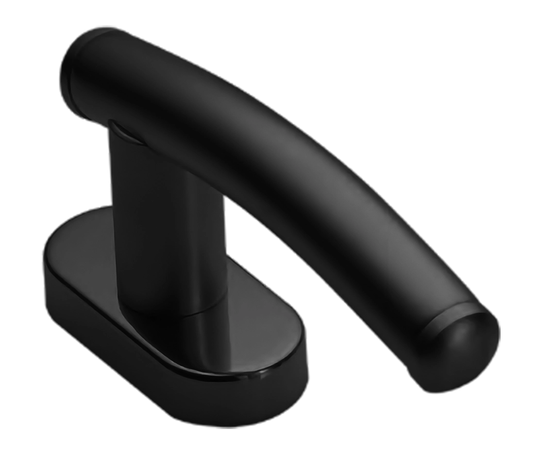 Ручка оконная LUNA W1 NERO, цвет - черный фото купить Казань