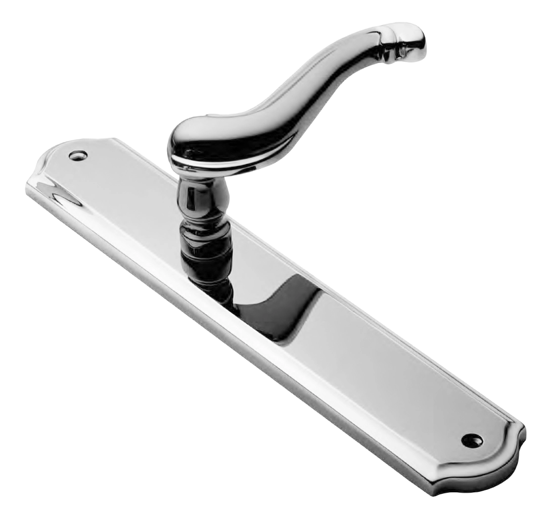 Ручка на планке BAROCCO PL CRO, цвет - хром фото купить Казань