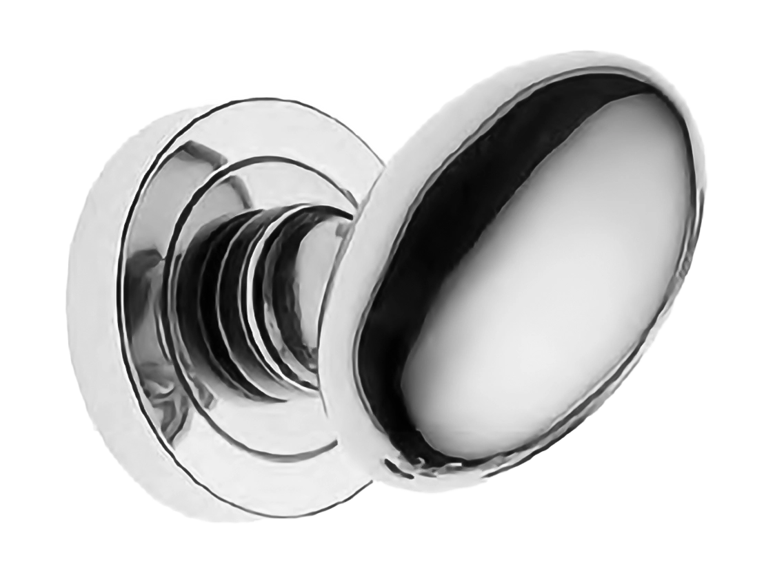 Поворотный кноб ART.440 CRO на круглой розетке с накладкой, цвет - хром фото купить Казань