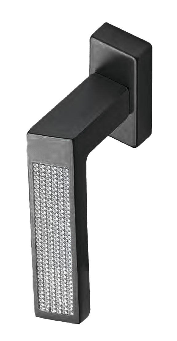 Ручка оконная DOLCE VITA W1 NERO, цвет - черный фото 1 Ручка оконная DOLCE VITA W1 NERO, цвет - черный фото купить Казань