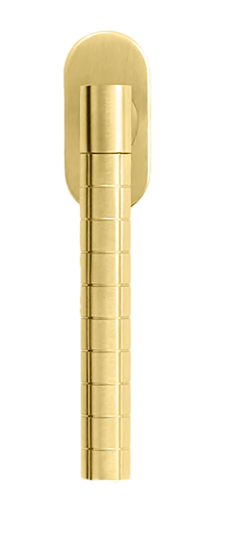 Ручка оконная HIDE VOLUME W1 OSA, цвет - матовое золото фото 1 Ручка оконная HIDE VOLUME W1 OSA, цвет - матовое золото фото купить Казань