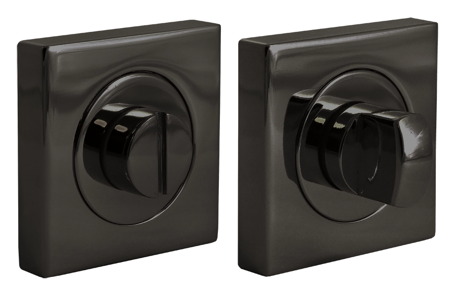 LUX-WC-S2 NIN, завертка сантехническая на квадратной розетке, цвет - черный никель фото 1 LUX-WC-S2 NIN, завертка сантехническая на квадратной розетке, цвет - черный никель фото купить Казань