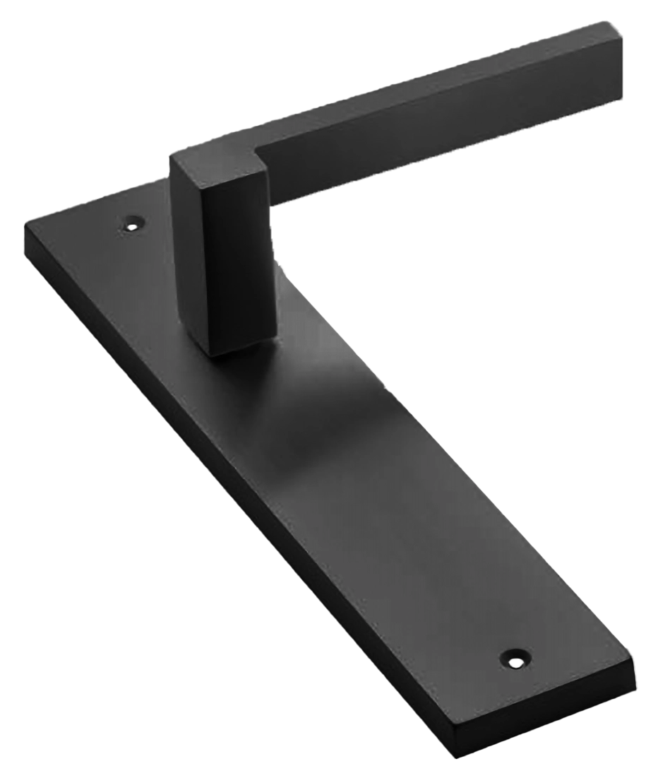 STONE PL NERO, ручка на планке, цвет - черный фото купить в Казани