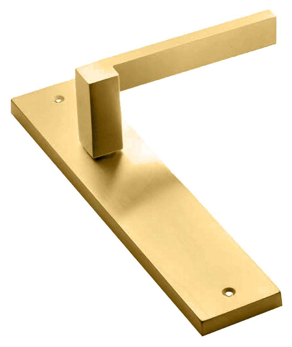 STONE PL OSA, ручка на планке, цвет - матовое золото фото купить в Казани