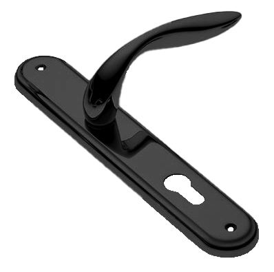 LEON PL NERO, ручка на планке, цвет - черный фото купить в Казани