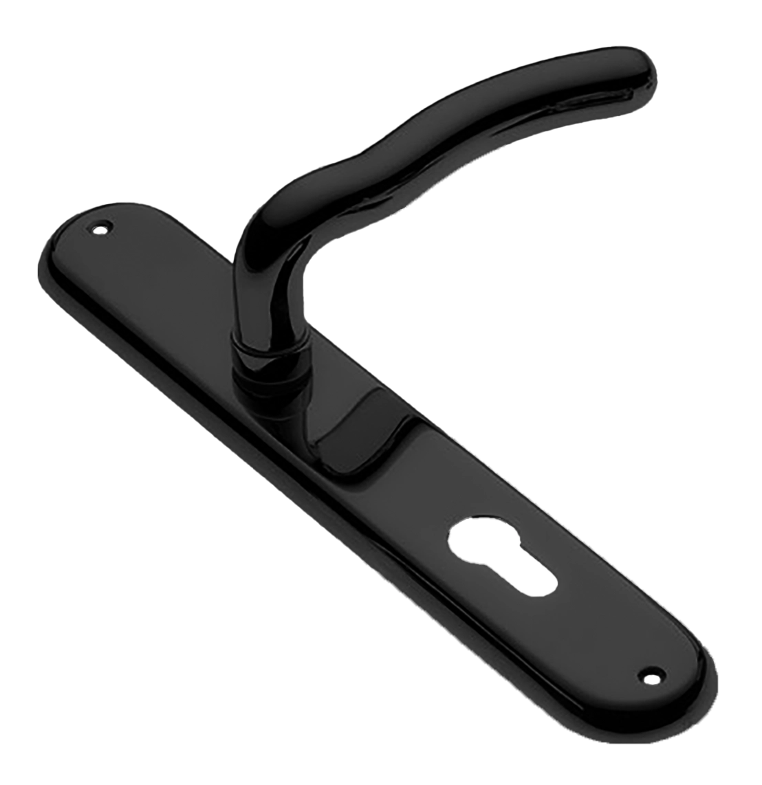 SNAKE PL NERO, ручка на планке, цвет - черный фото купить в Казани