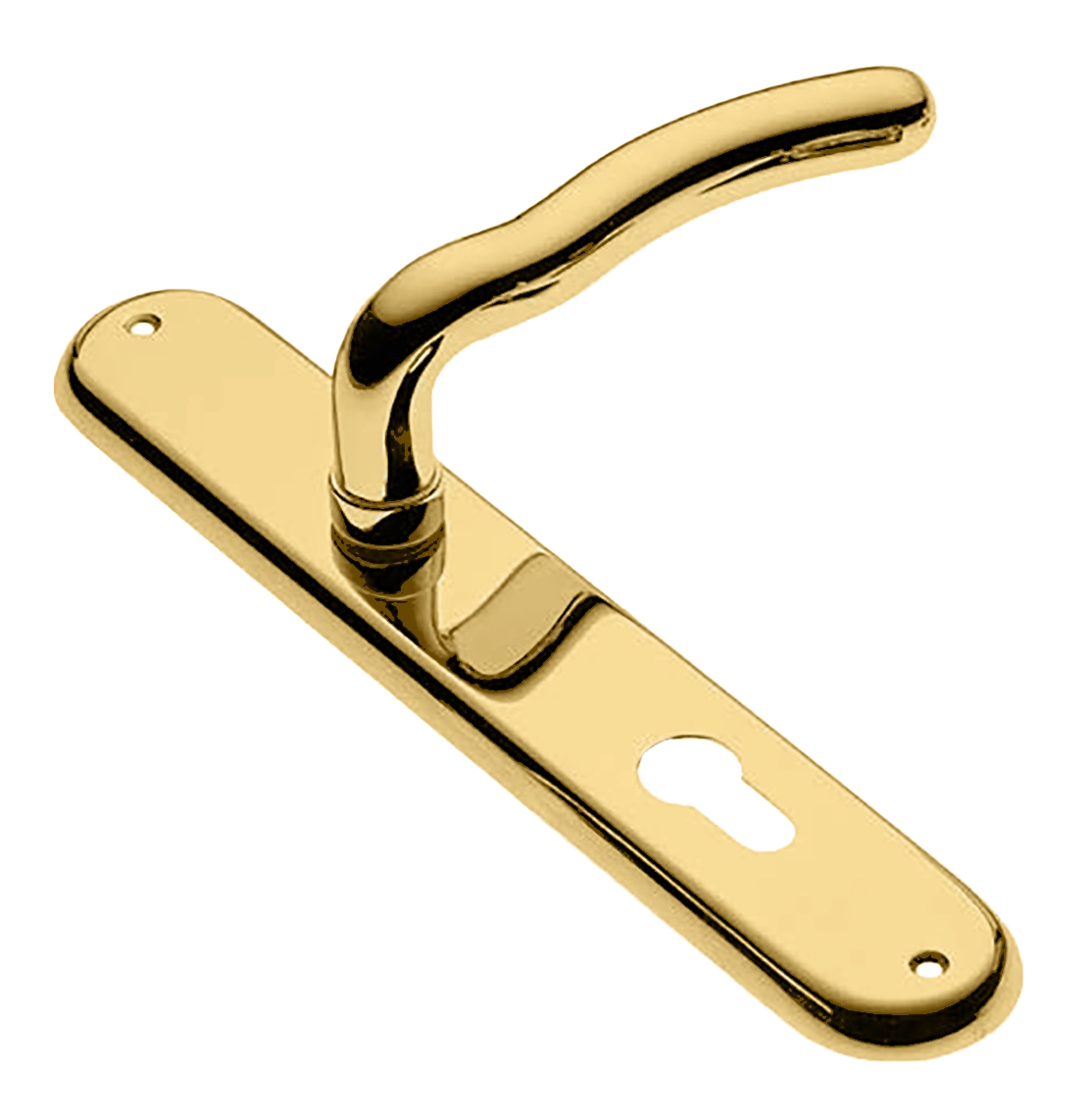 SNAKE PL OTL, ручка на планке, цвет - золото фото купить в Казани