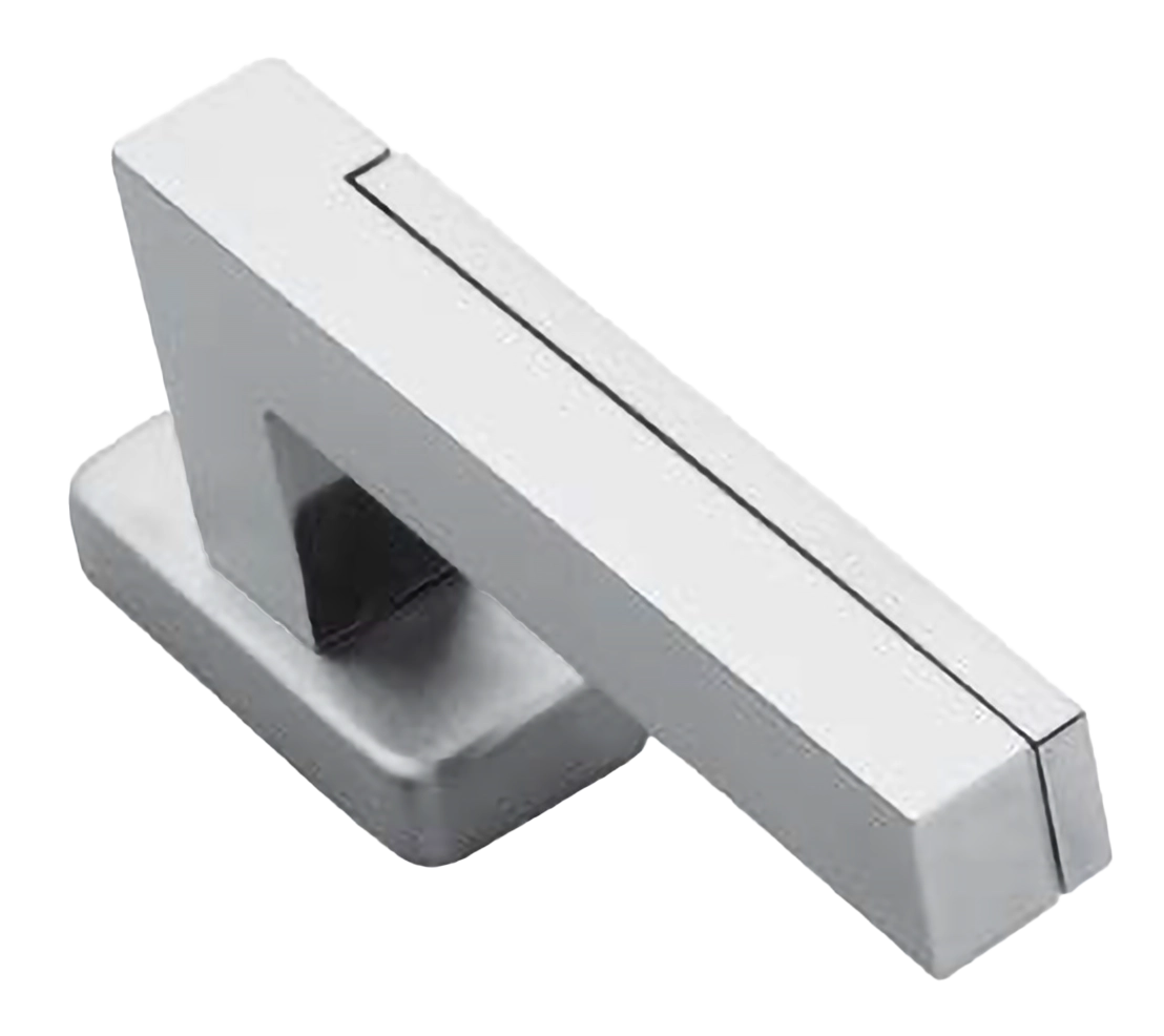 Ручка оконная ISLAND W1 CRO на прямоугольной розетке, цвет хром, латунь фото купить в Казани