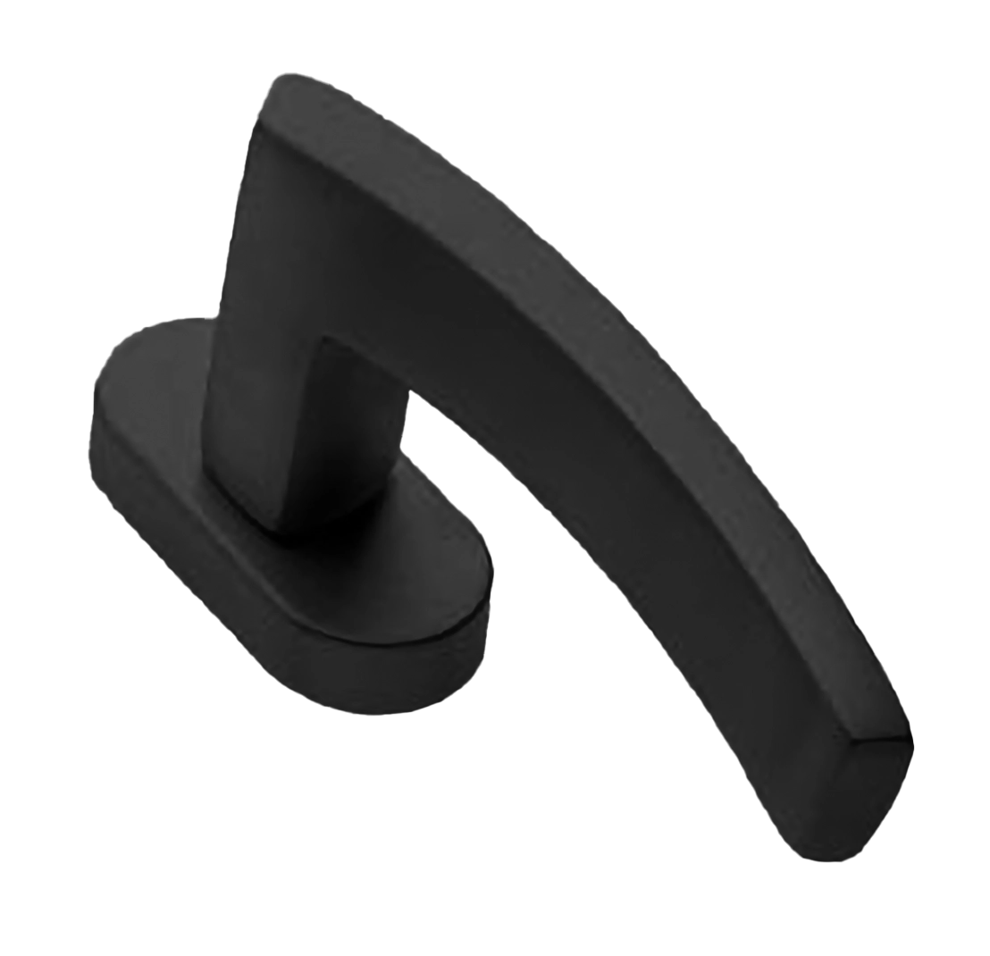 Ручка оконная WIND W1 NERO, цвет - черный фото купить в Казани