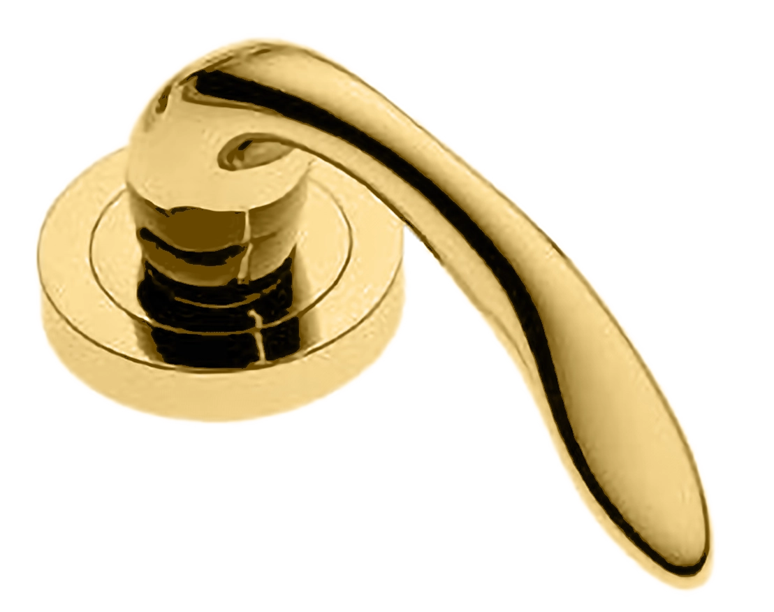 Ручка оконная LEON W1 OTL, цвет - золото фото купить в Казани