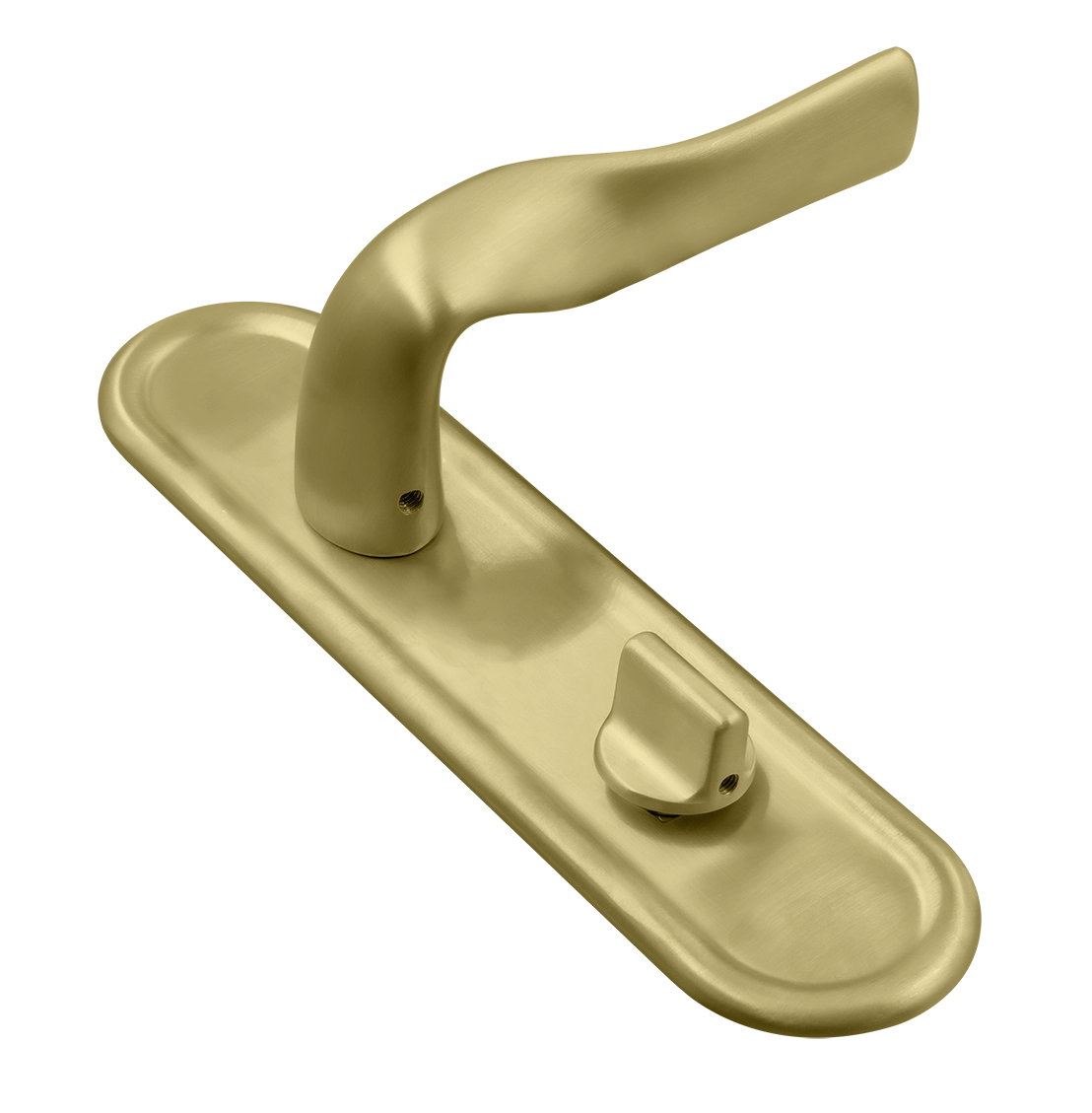 Ручка дверная LVB PLR AH на планке, цвет Осенний мёд/Autumn Honey фото купить Казань