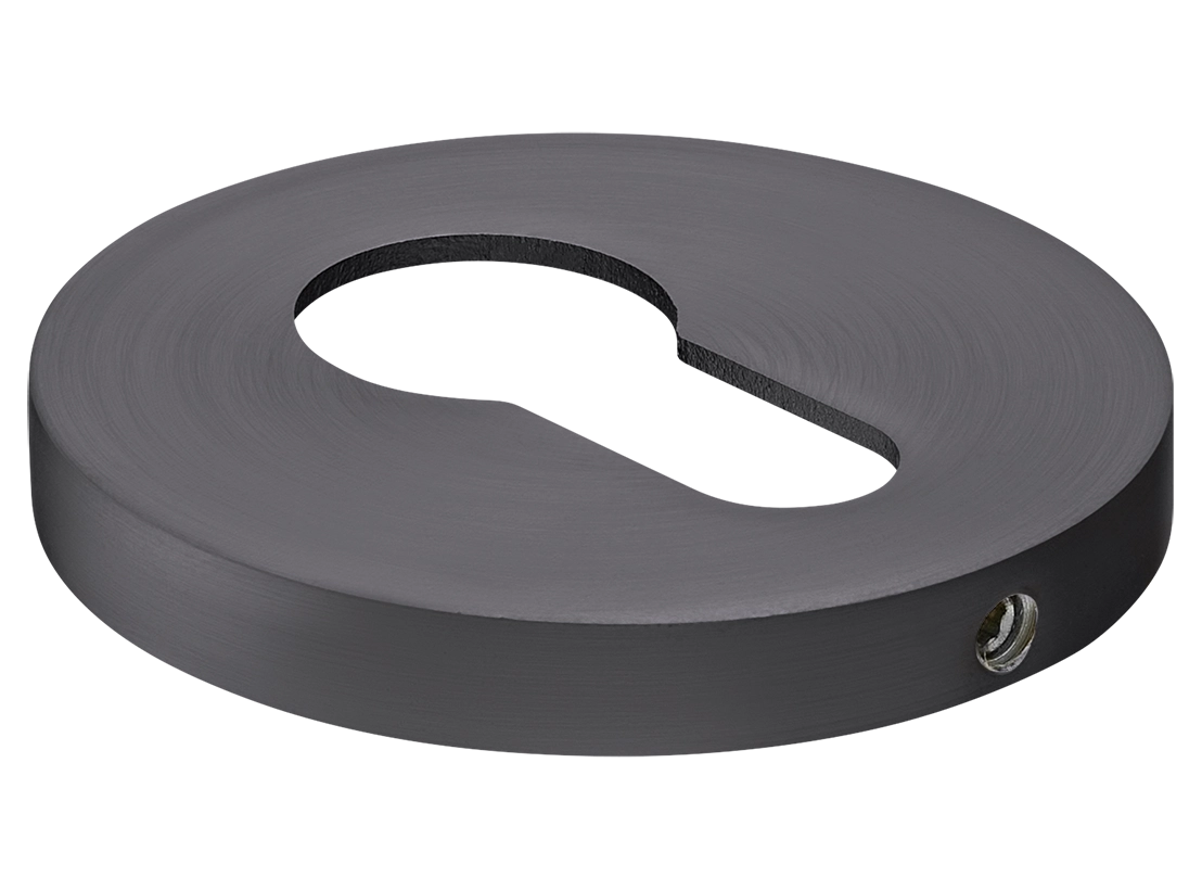 Накладка на замок MH-KH-R6 GR на круглой розетке, цвет матовый графит фото купить Казань