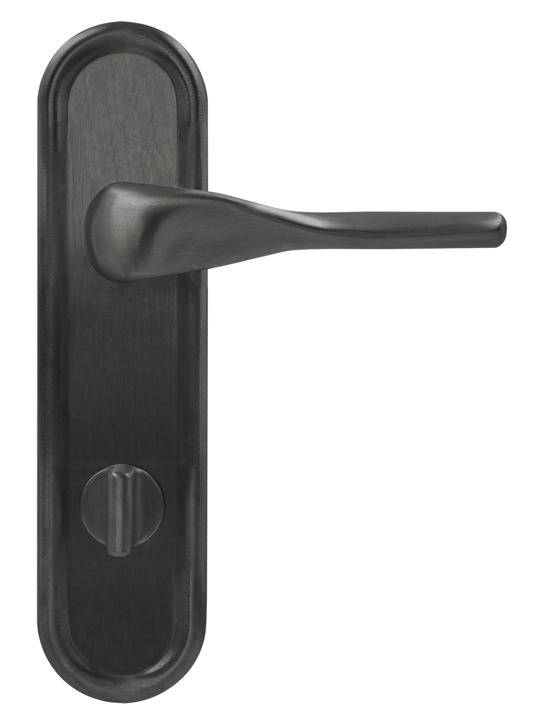 Ручка дверная LVB PLR WC SST на планке под сантехническую завертку, цвет Летняя гроза/Summer Storm фото купить в Казани