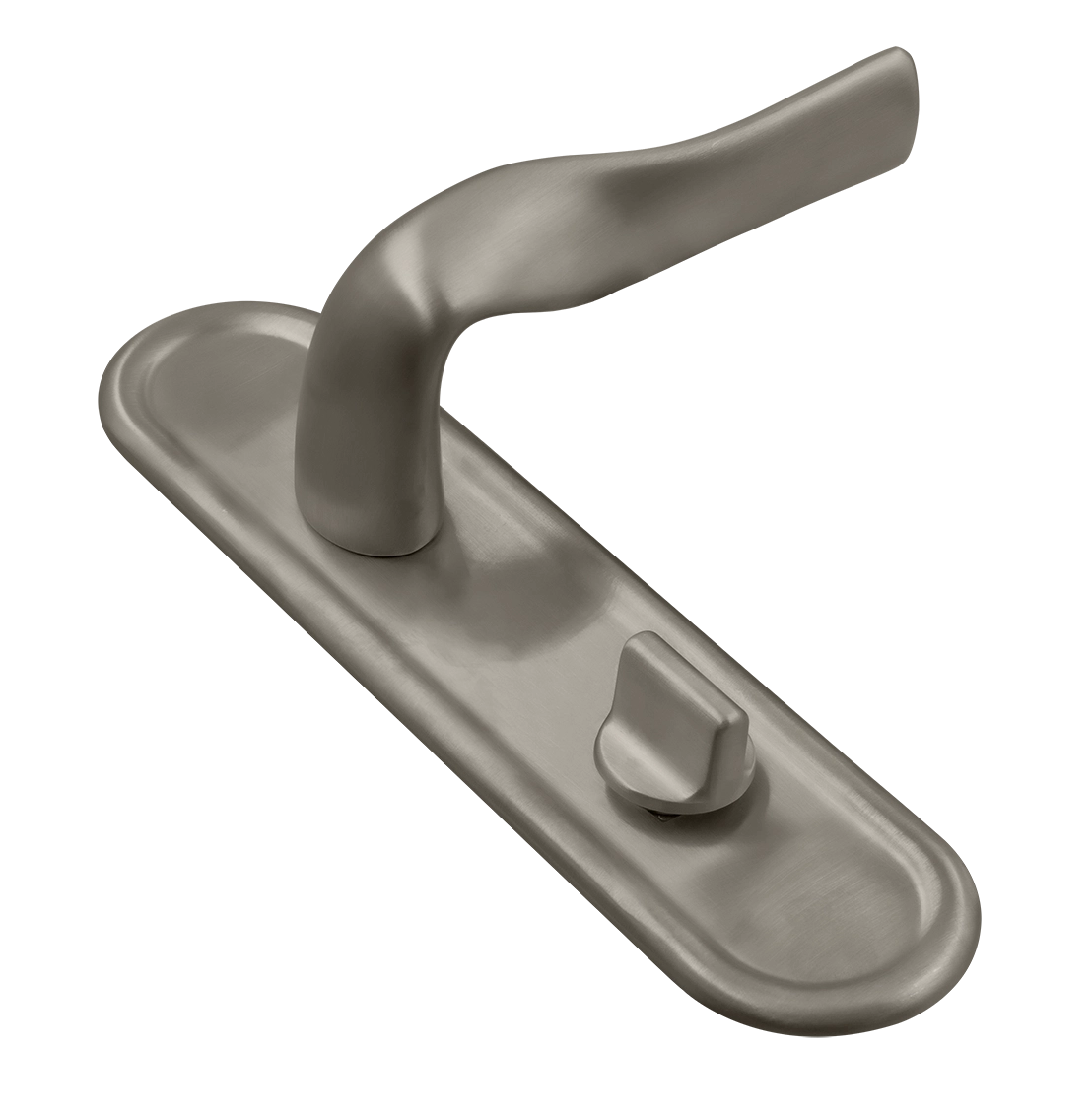 Ручка дверная LVB PLR WC SMI на планке под сантехническую завертку, цвет Весенняя дымка/Spring Mist фото купить Казань