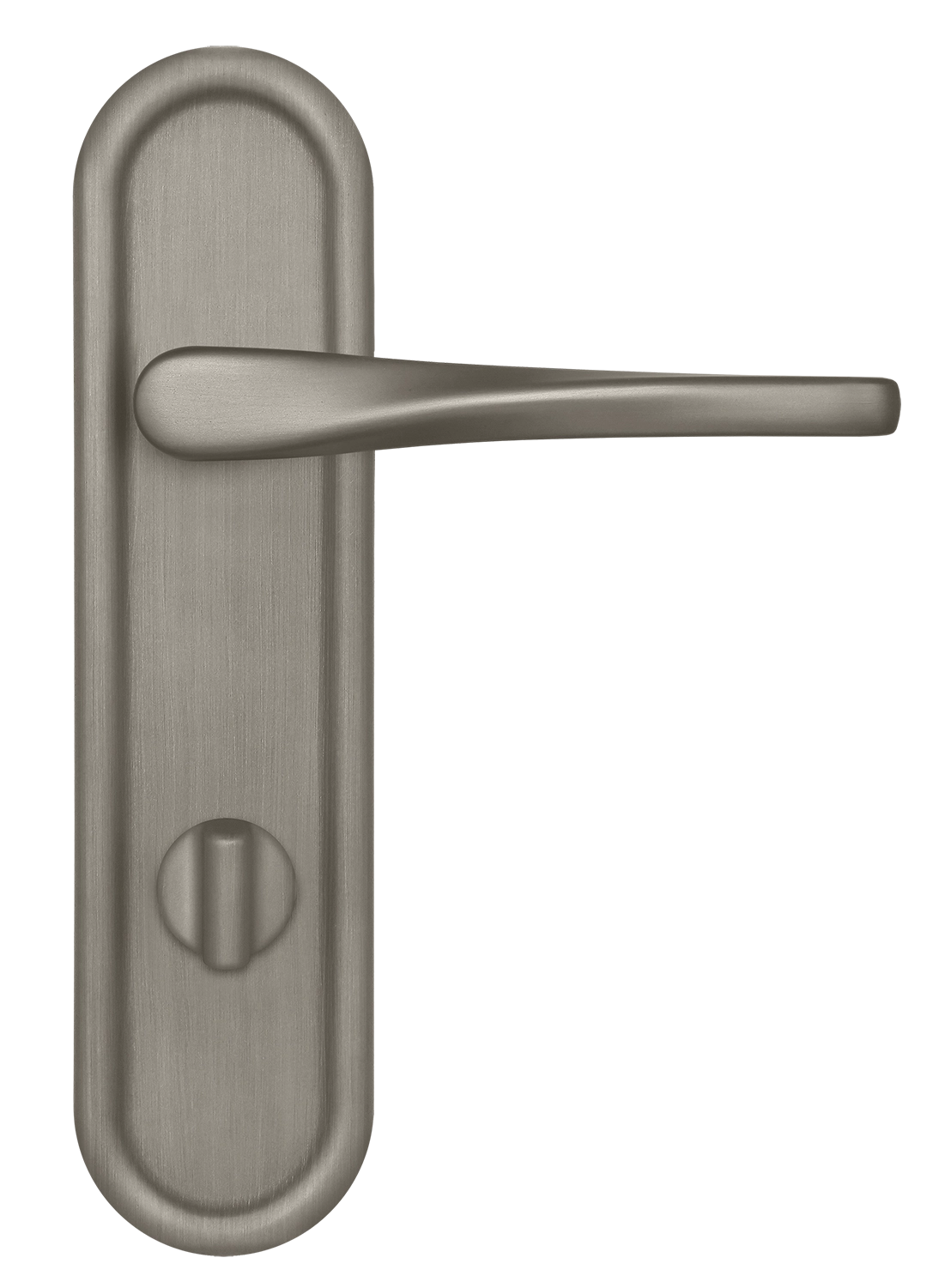 Ручка дверная THE OLYMPICS PLR WC SMI на планке под сантехническую завертку, цвет Весенняя дымка/Spring Mist фото купить в Казани