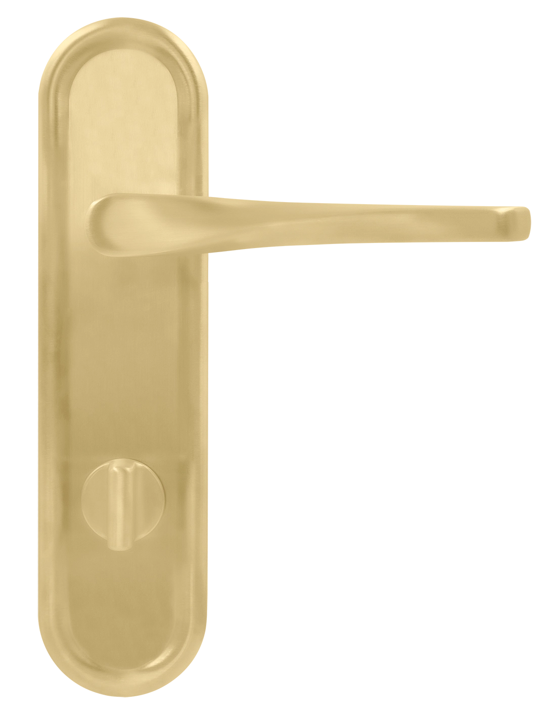 Ручка дверная THE OLYMPICS PLR WC AH на планке под сантехническую завертку, цвет Осенний мёд/Autumn Honey фото купить в Казани