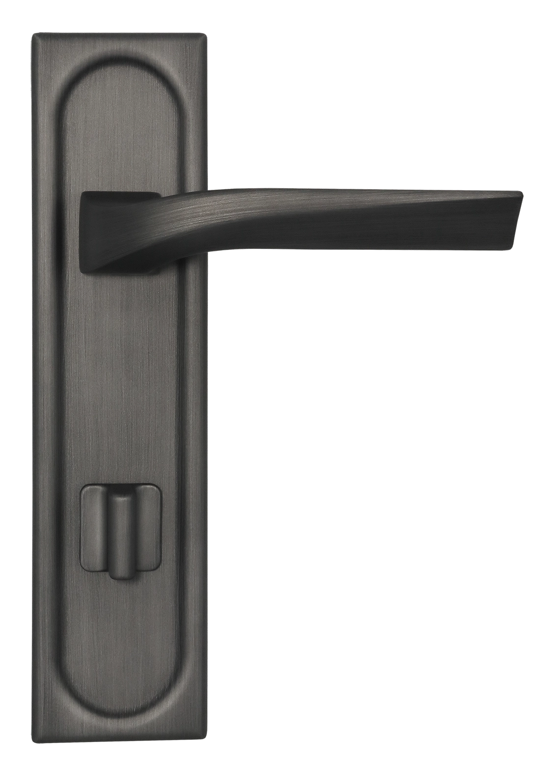 Ручка дверная WD CONCERT HALL PLS WC SST на планке под сантехническую завертку, цвет Летняя гроза/Summer Storm фото купить в Казани