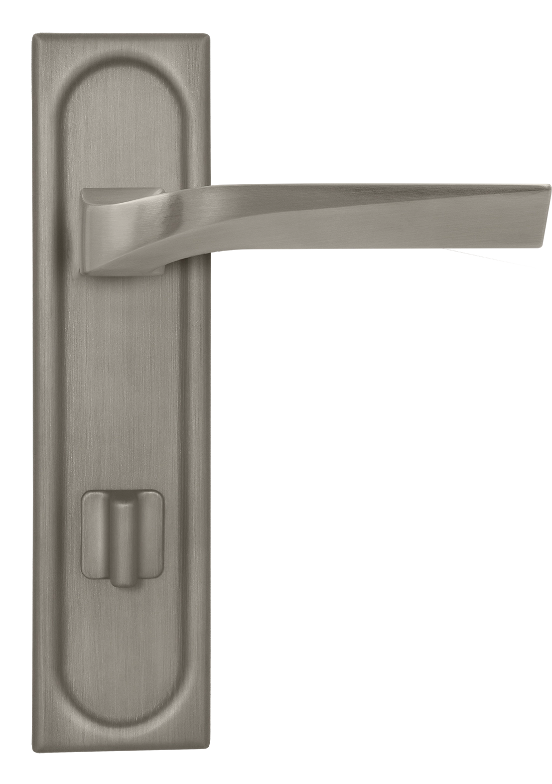 Ручка дверная WD CONCERT HALL PLS WC SMI на планке под сантехническую завертку, цвет Весенняя дымка/Spring Mist фото купить в Казани