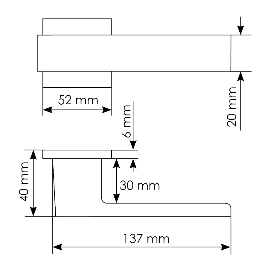 Комплект дверных ручек MH-56-S6 BL с заверткой MH-WC-S6 BL + магнитный замок M1895 BL, цвет черный фото morelli Казань