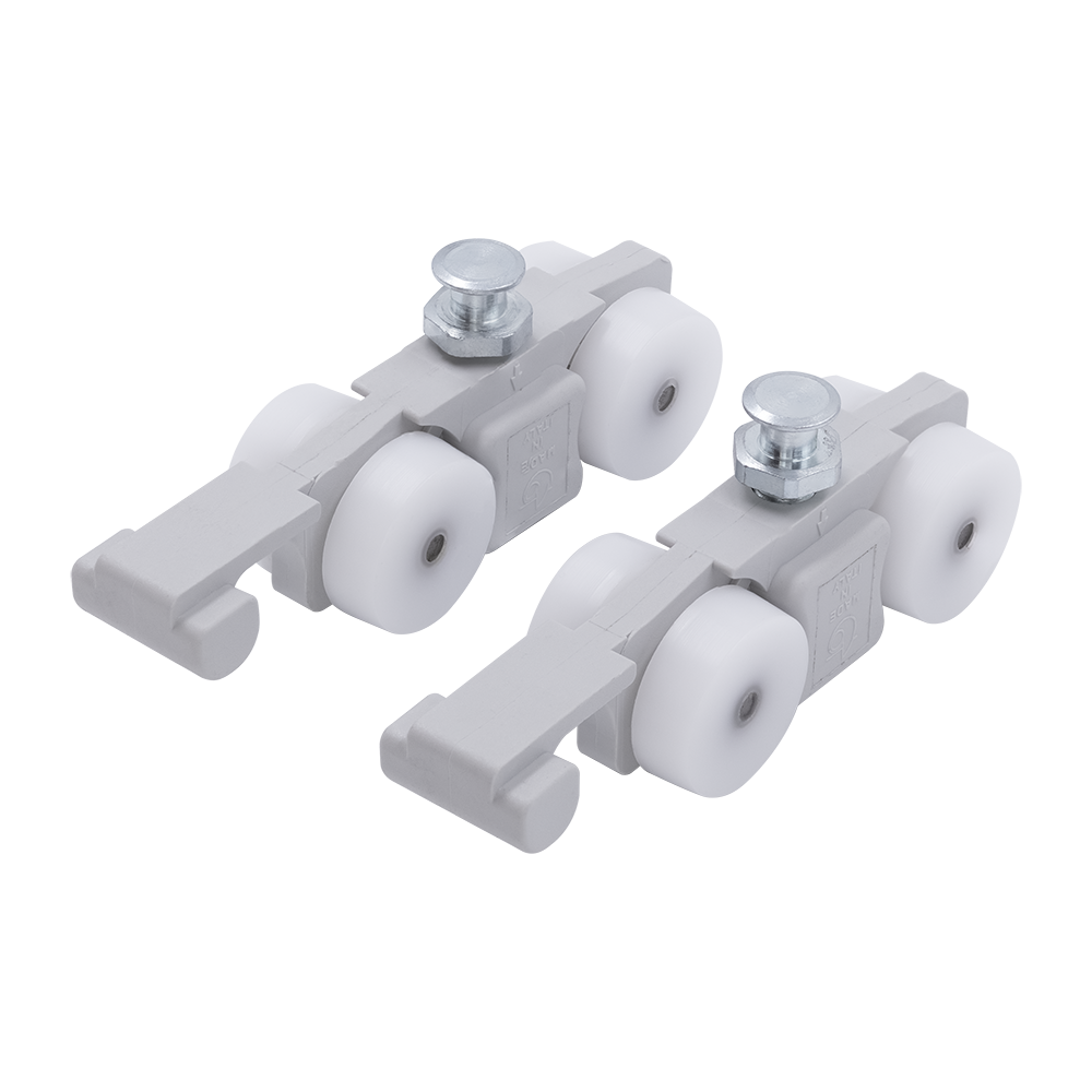 Комплект ролик-стопор SLIDING SET 1-SO 40kg NEW для синхр. открывания, дверь до 40кг фото фурнитура Казань