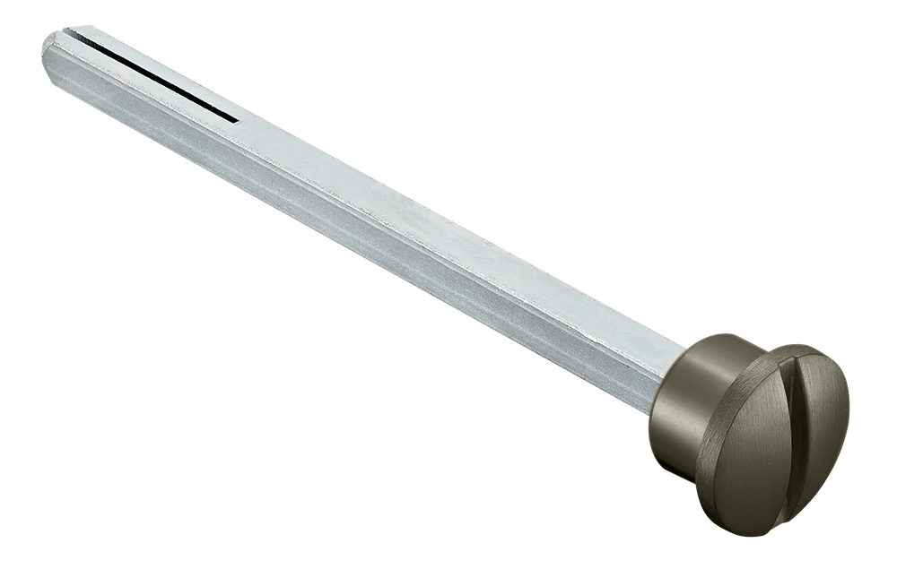 Четырехгранник LUX-SPINDLE-WC 110 ANT 110мм с кнопкой, цвет антрацит фото купить Казань