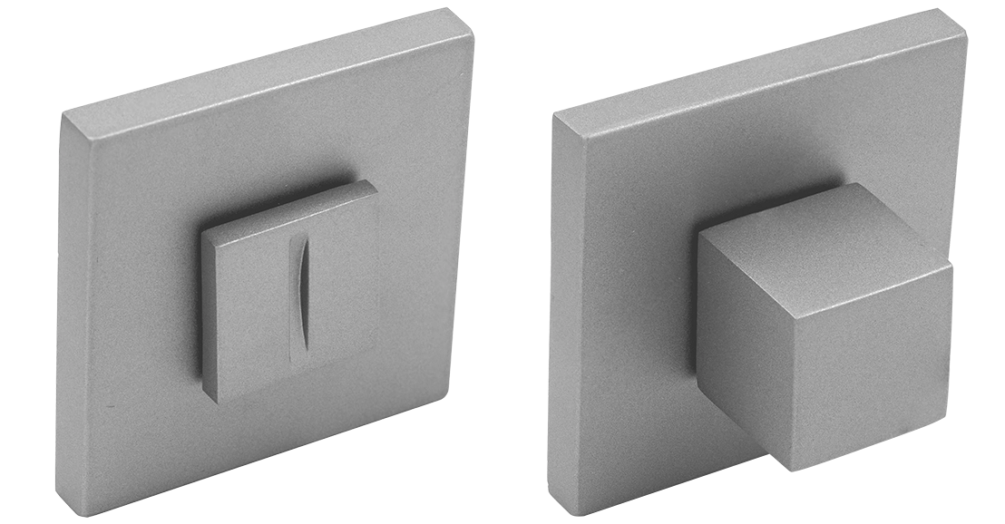 Завертка сантехническая MH-WC-S6 ASC на квадратной розетке 6мм цвет анодированный матовый хром фото купить Казань