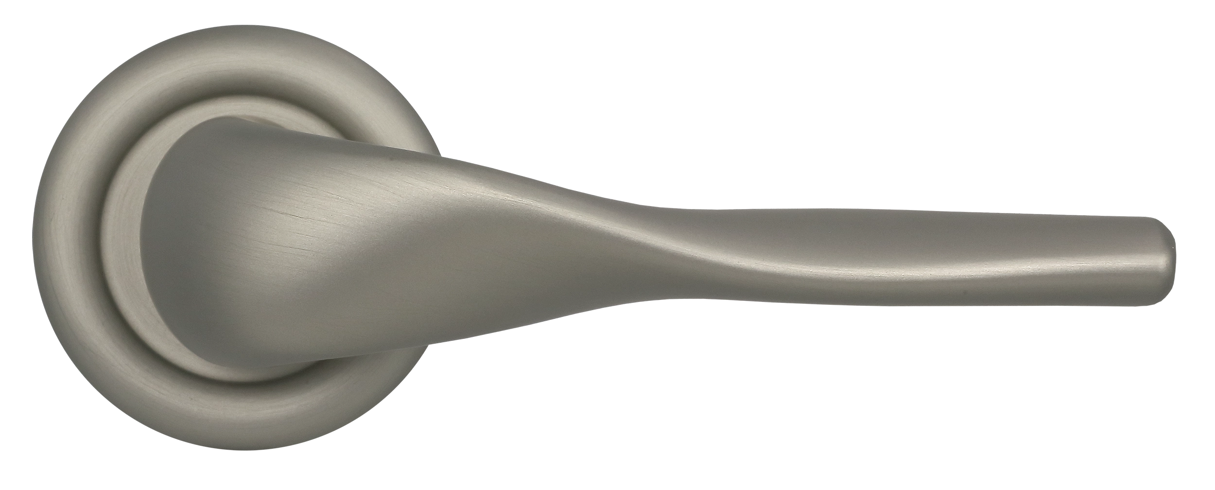 Ручка дверная LVB R7 SMI на круглой розетке, цвет Весенняя дымка/Spring Mist фото купить в Казани