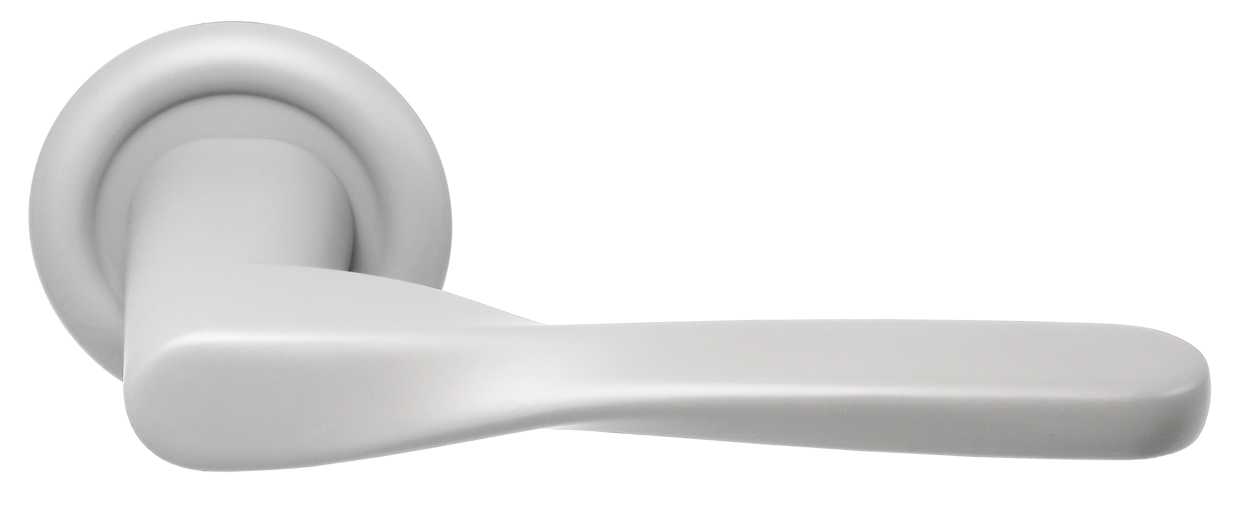 Ручка дверная THE OLYMPICS R7 SSW на круглой розетке, цвет Стокгольмский снегопад/Stockholm Snowfall фото купить Казань