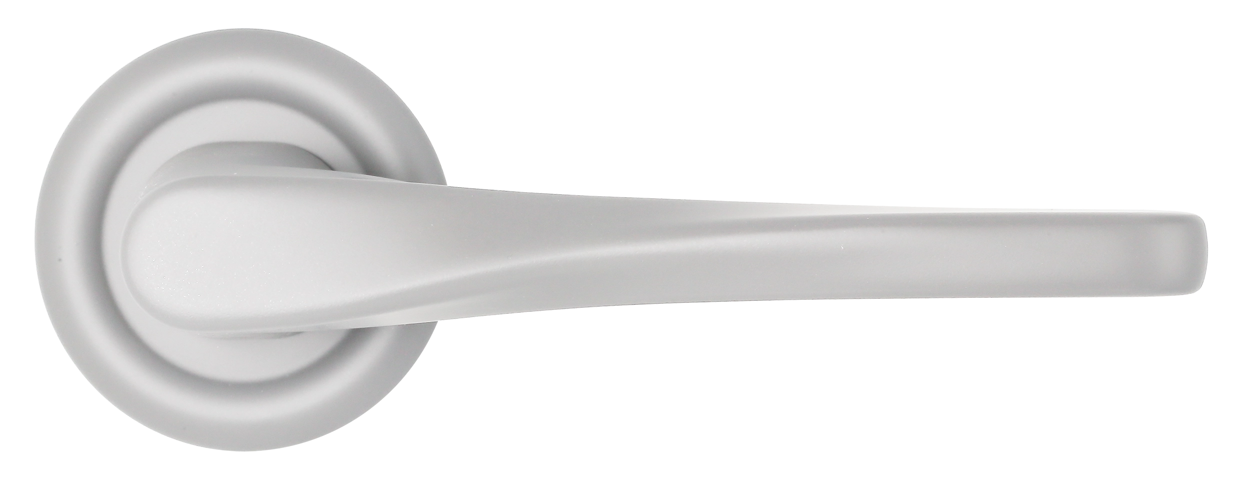 Ручка дверная THE OLYMPICS R7 SSW на круглой розетке, цвет Стокгольмский снегопад/Stockholm Snowfall фото купить в Казани