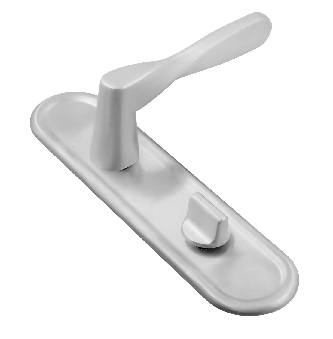 Ручка дверная THE OLYMPICS PLR SSW на планке, цвет Стокгольмский снегопад/Stockholm Snowfall фото купить Казань