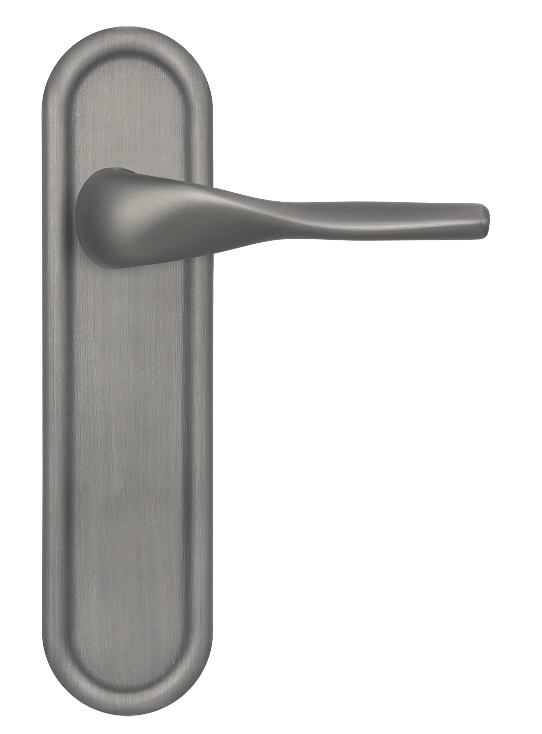 Ручка дверная LVB PLR WF на планке, цвет Зимняя стужа/Winter Frost фото купить в Казани