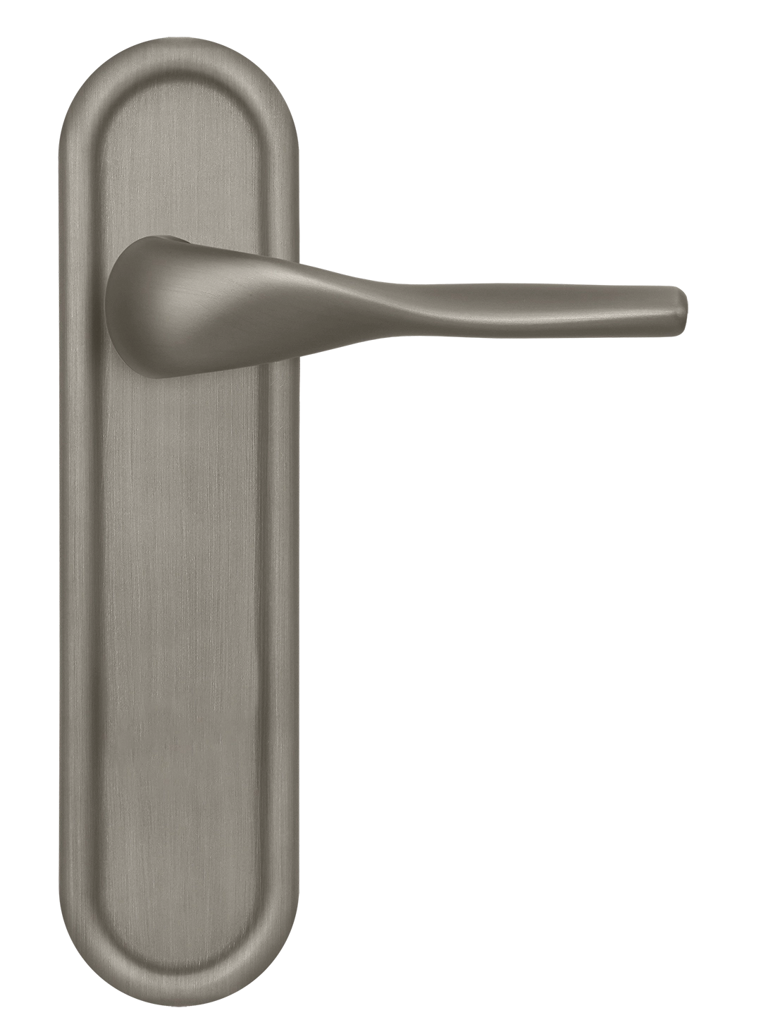 Ручка дверная LVB PLR SMI на планке, цвет Весенняя дымка/Spring Mist фото купить в Казани