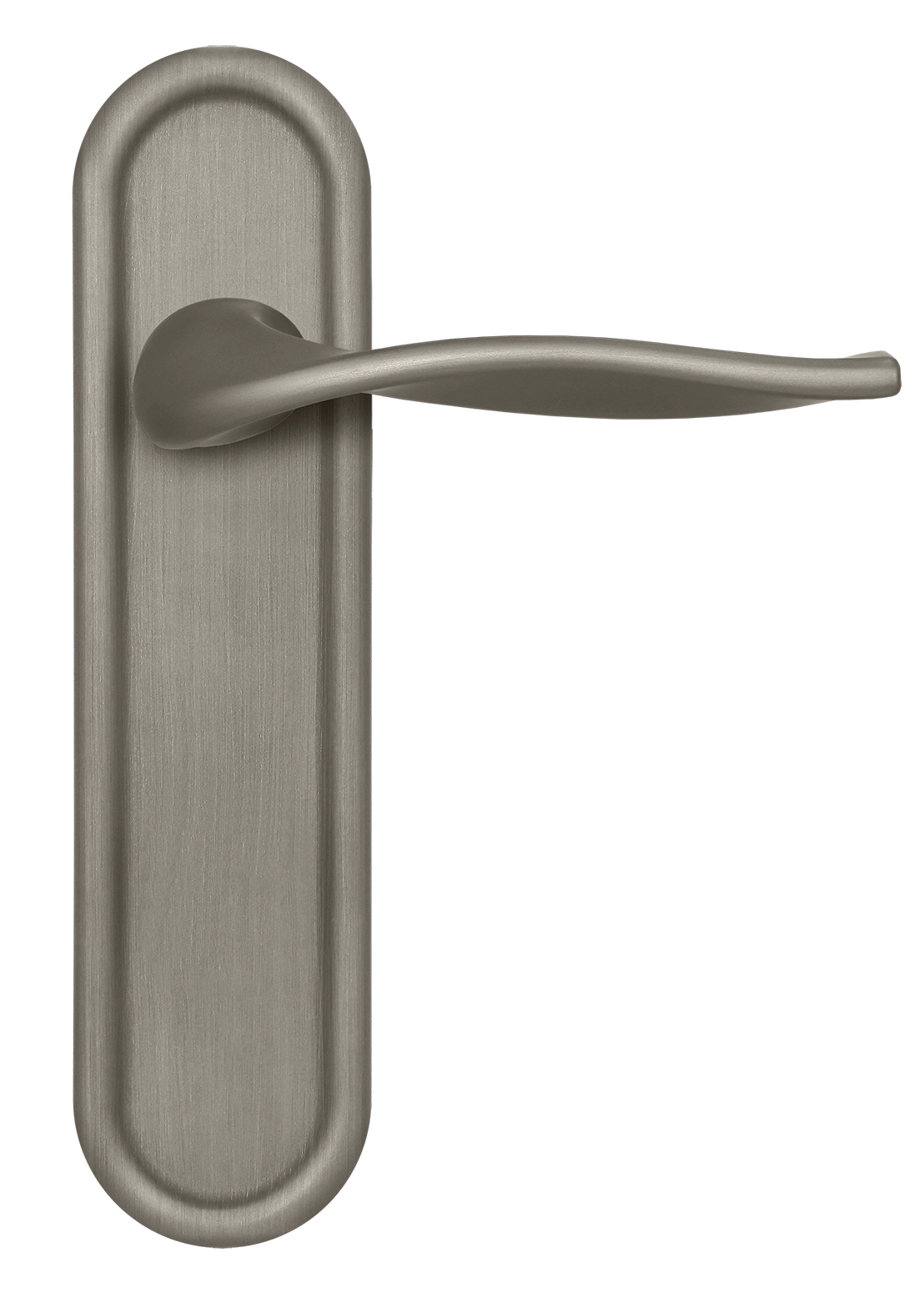 Ручка дверная SKYSCRAPER PLR SMI на планке, цвет Весенняя дымка/Spring Mist фото купить в Казани