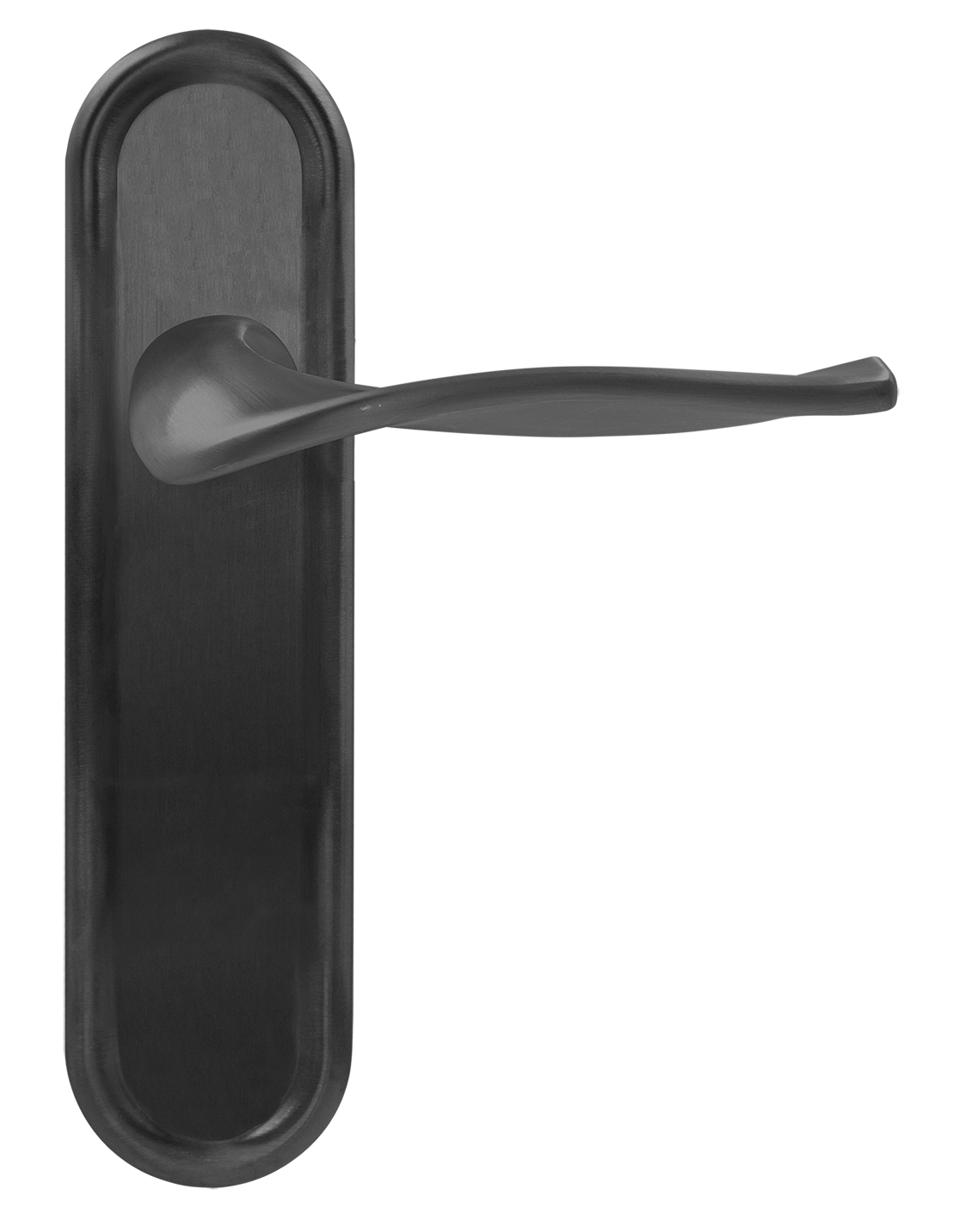 Ручка дверная SKYSCRAPER PLR SST на планке, цвет Летняя гроза/Summer Storm фото купить в Казани