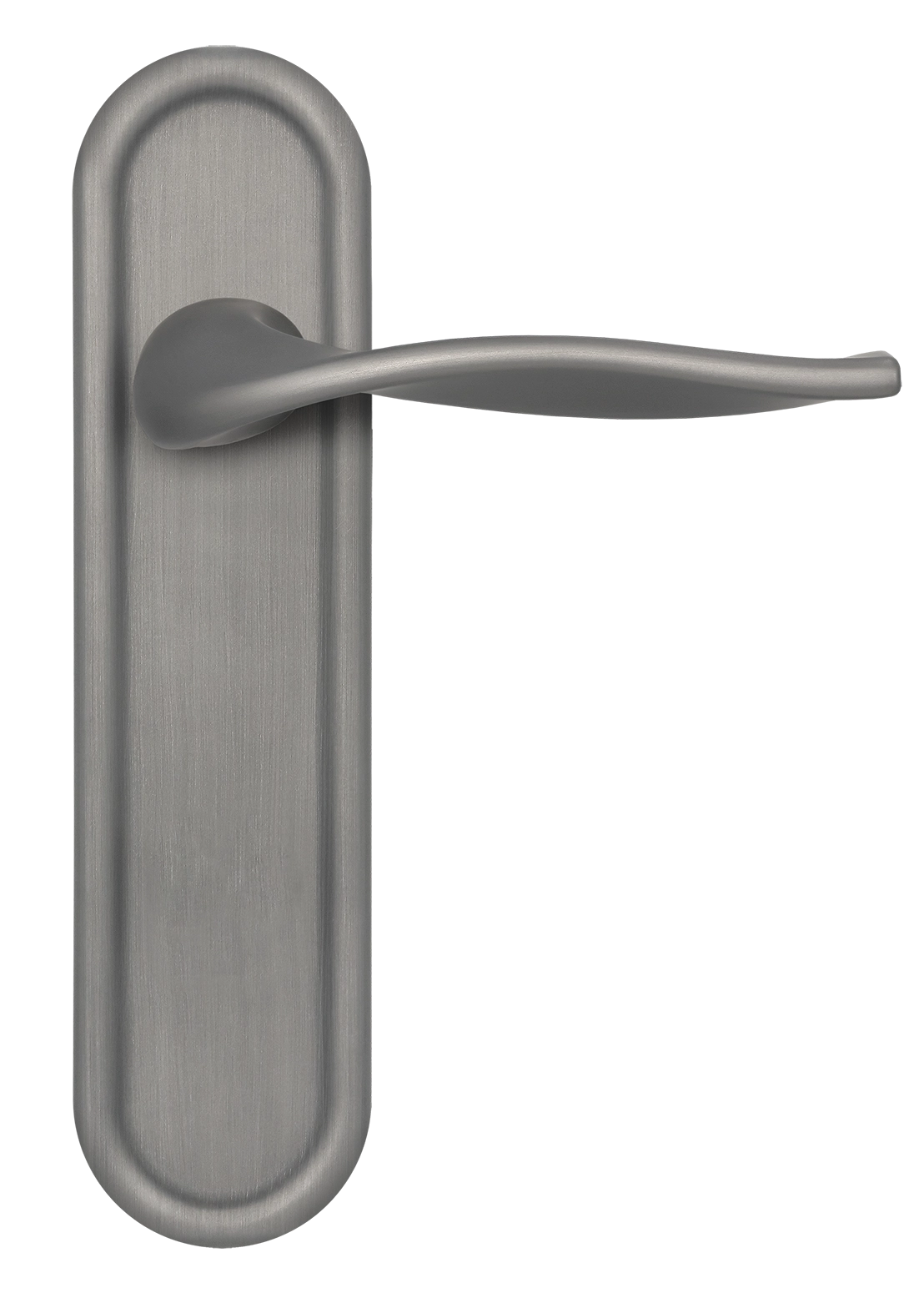 Ручка дверная SKYSCRAPER PLR WF на планке, цвет Зимняя стужа/Winter Frost фото купить в Казани