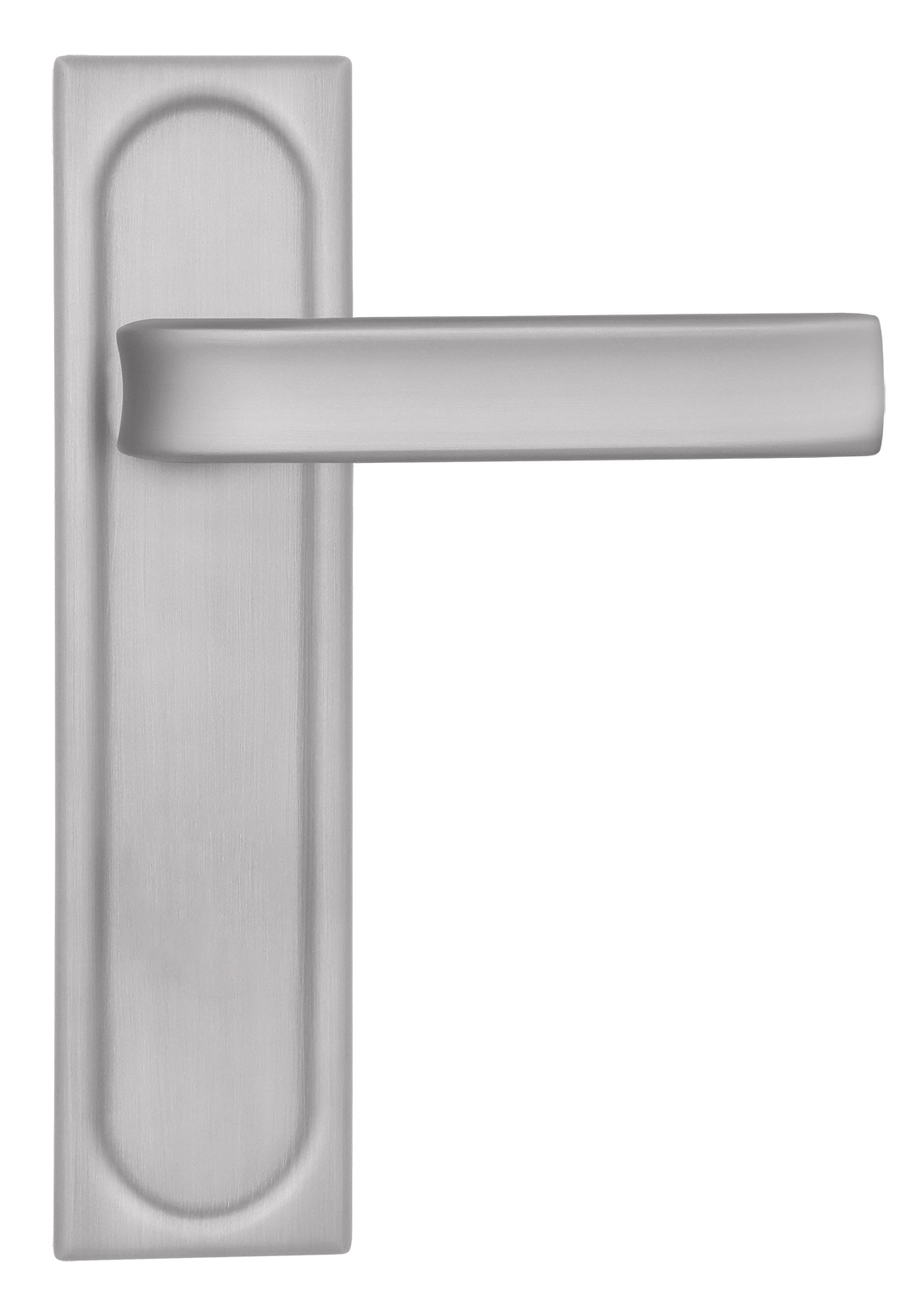 Ручка дверная THE BUS STATION PLS SSW на планке, цвет Стокгольмский снегопад/Stockholm Snowfall фото купить в Казани