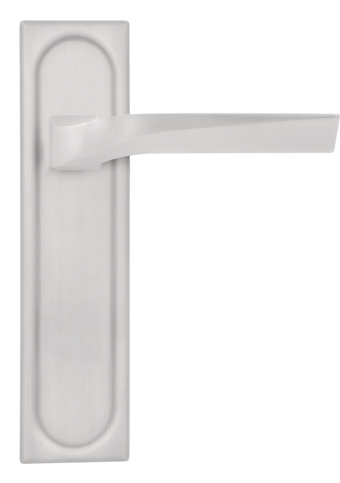 Ручка дверная WD CONCERT HALL PLS SSW на планке, цвет Стокгольмский снегопад/Stockholm Snowfall фото купить в Казани