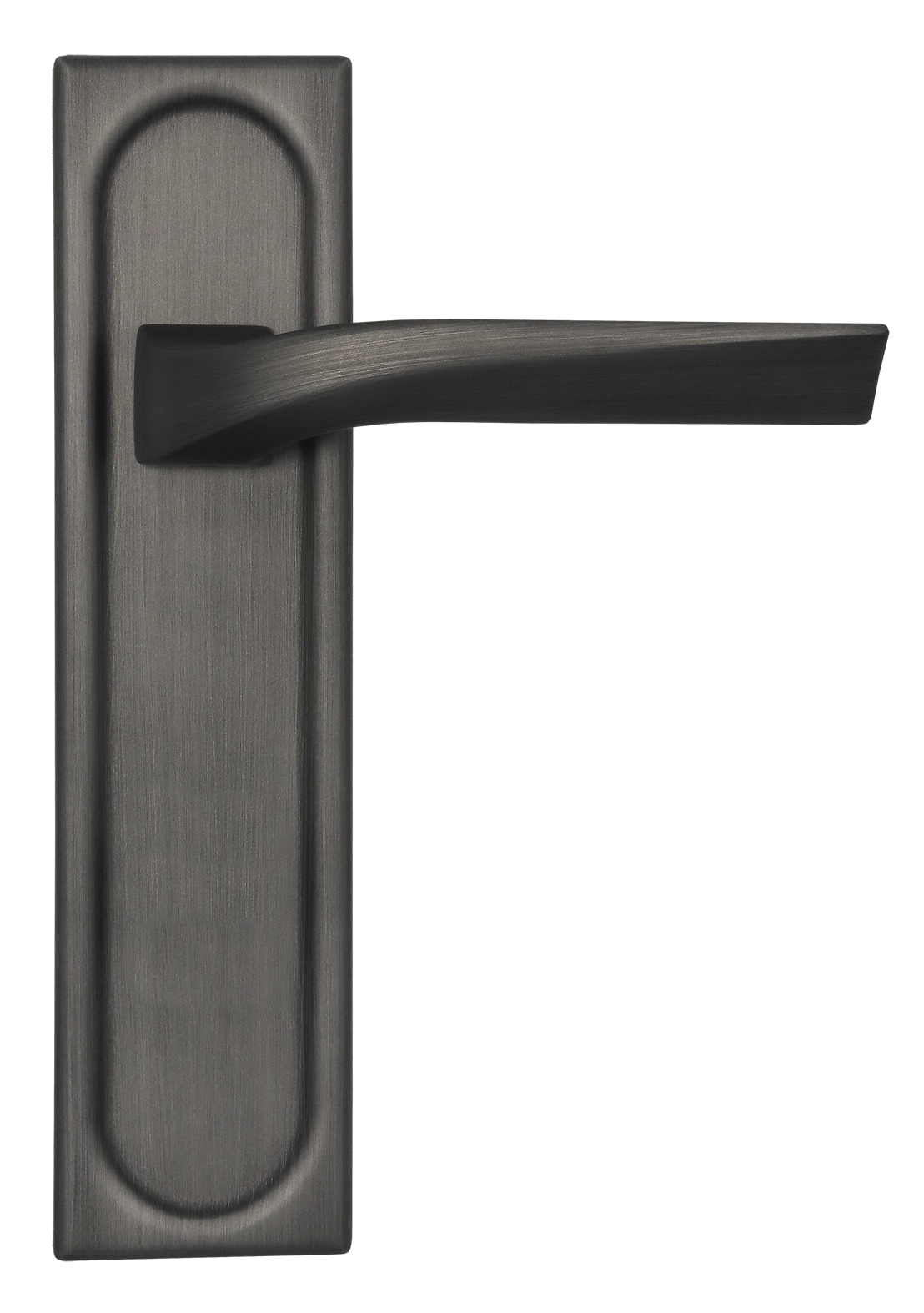 Ручка дверная WD CONCERT HALL PLS SST на планке, цвет Летняя гроза/Summer Storm фото купить в Казани