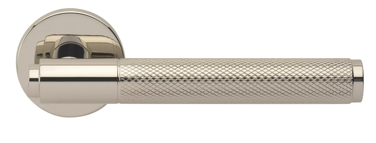BRIDGE R6 NIS, ручка дверная с усиленной розеткой, цвет -  матовый никель фото купить Казань