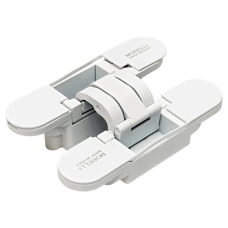 Петля скрытая HH-20 W, врезная с 3D-регулировкой, вес полотна до 60 кг, цвет белый фото купить Казань