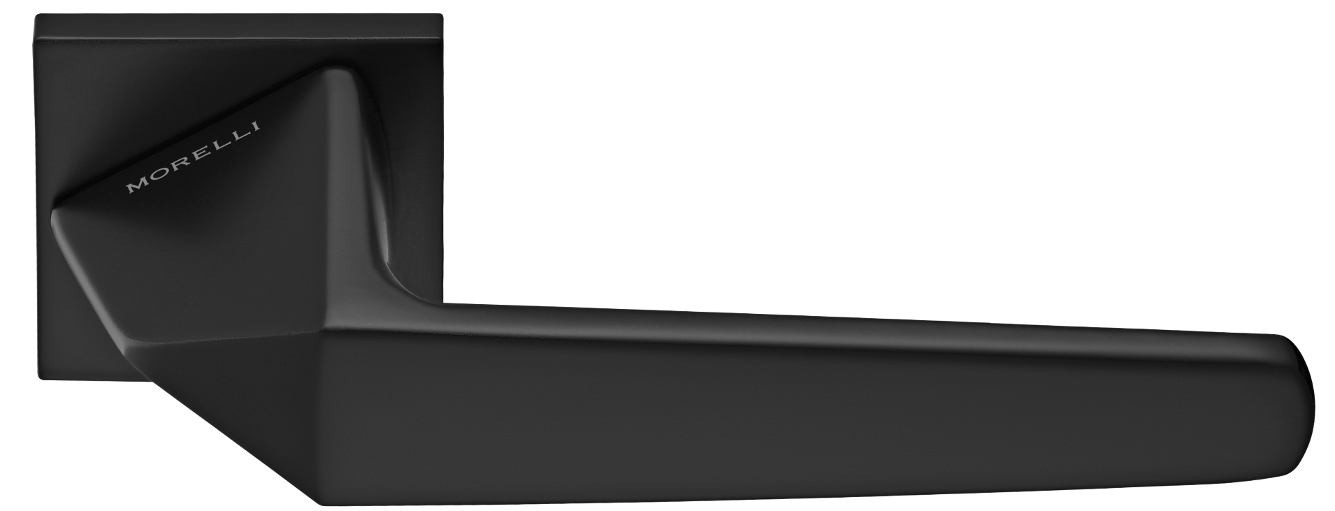 SOUK ручка дверная на квадратной розетке 6 мм, MH-55-S6 BL, цвет - черный фото купить Казань