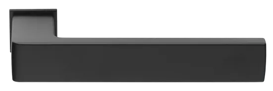 Ручка дверная HORIZONT-SM NERO раздельная без розетки, цвет черный, ЦАМ фото купить Казань