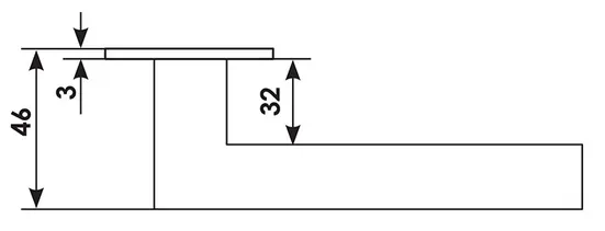 STONE S1 OBR, ручка дверная, цвет -  кофе фото фурнитура Казань